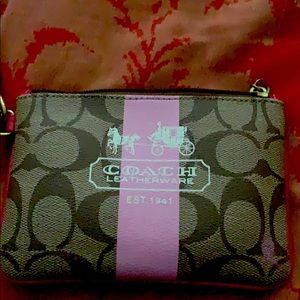 Coach clutch purse